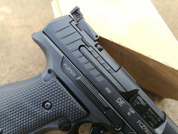 Walther Q4 SF Detalles ergonómicos